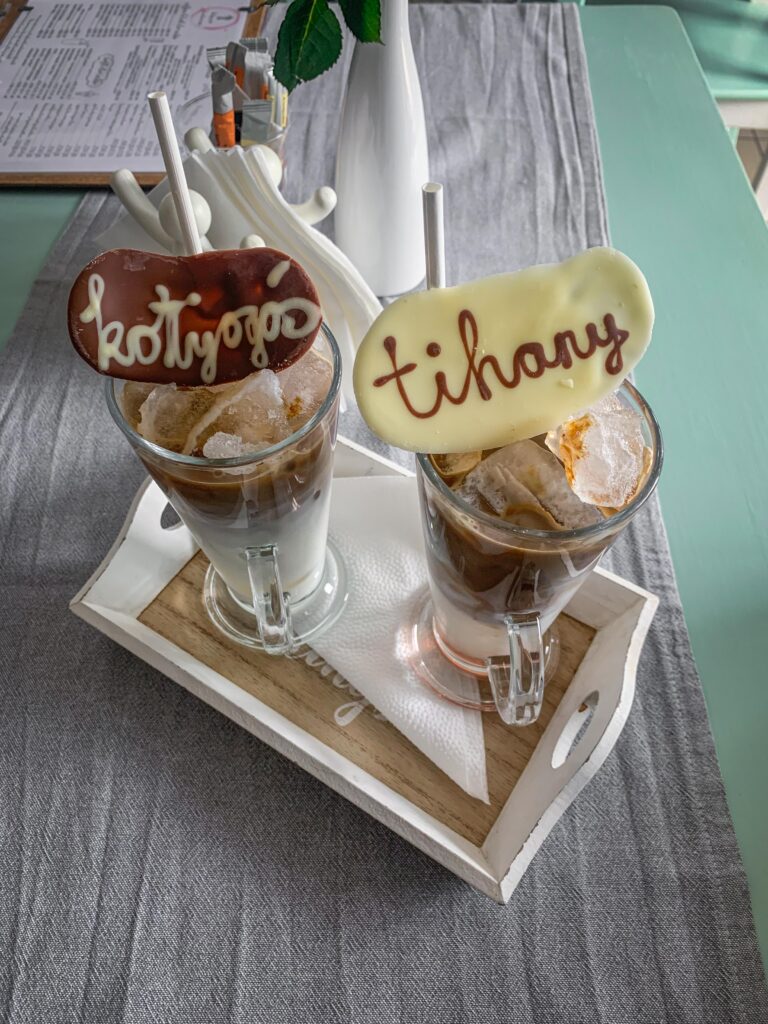 Kawa lawendowa w Tihany