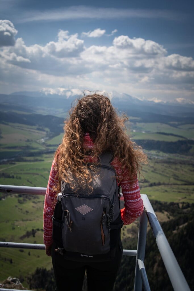 Widok na Tatry z Trzech Koron