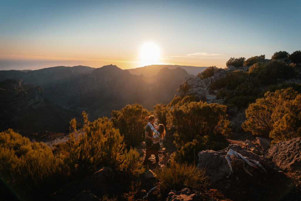 Szlak na Pico Ruivo, Madera