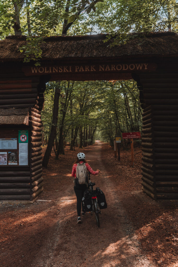 Woliński Park Narodowy, R10, wybrzeże Bałtyku rowerem
