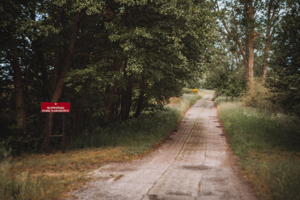 R10, wybrzeże Bałtyku rowerem, Słowiński Park Narodowy