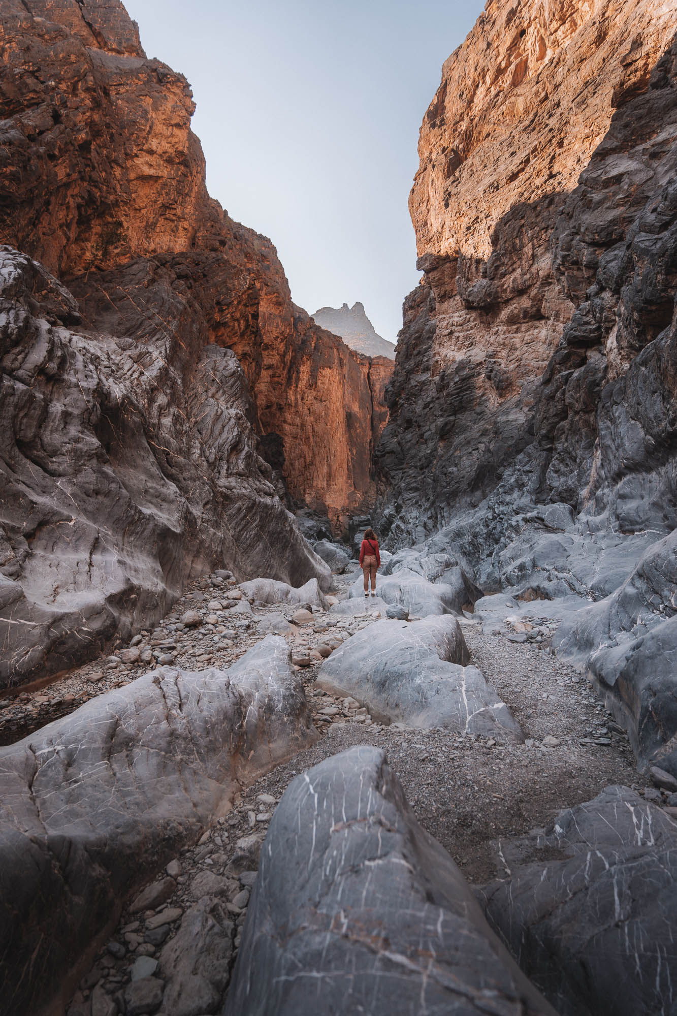 Kanion węży, Wadi Bani AWF, Oman