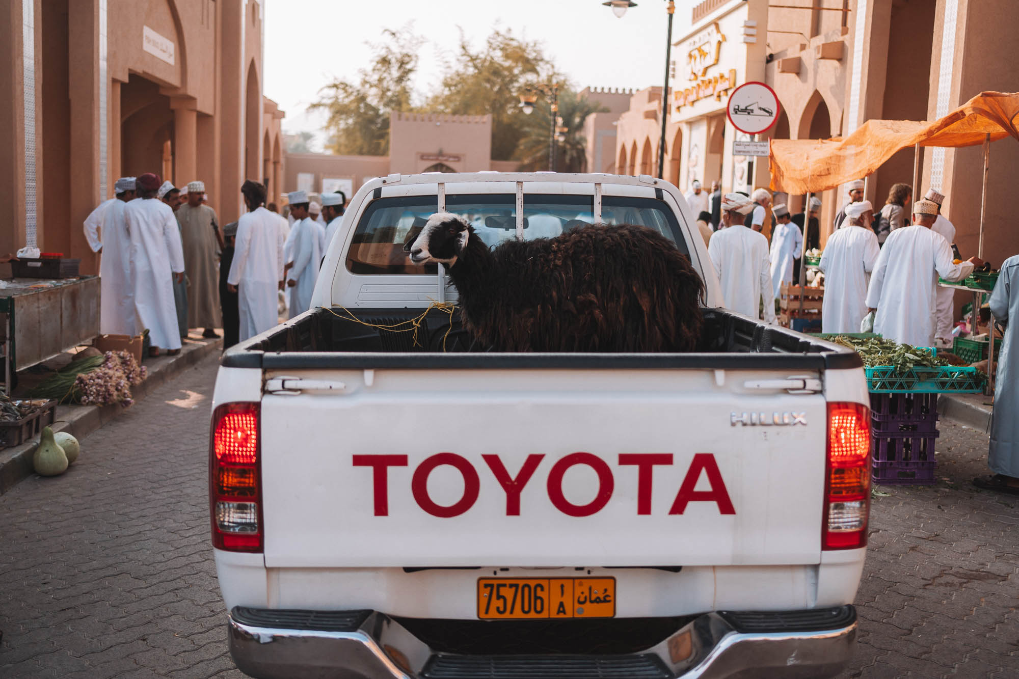kozi targ w Nizwie, Oman