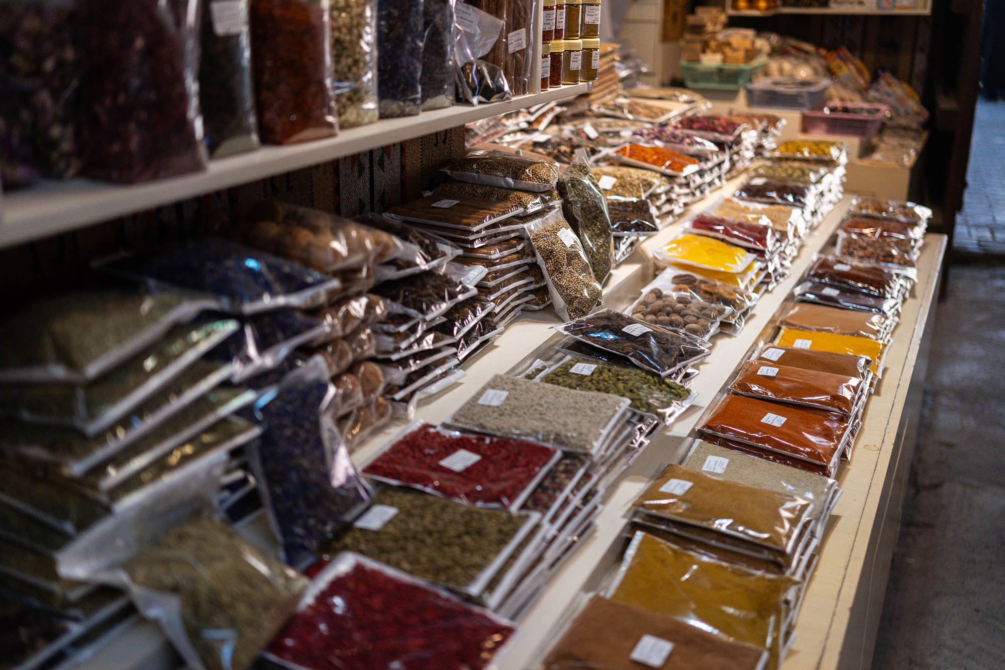 Nizwa Souq, Oman, przyprawy